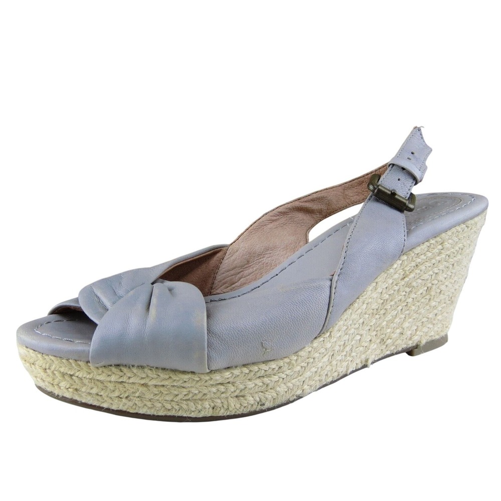 Corso Como Size 6 M Women Sandal Slingback Gray Leather